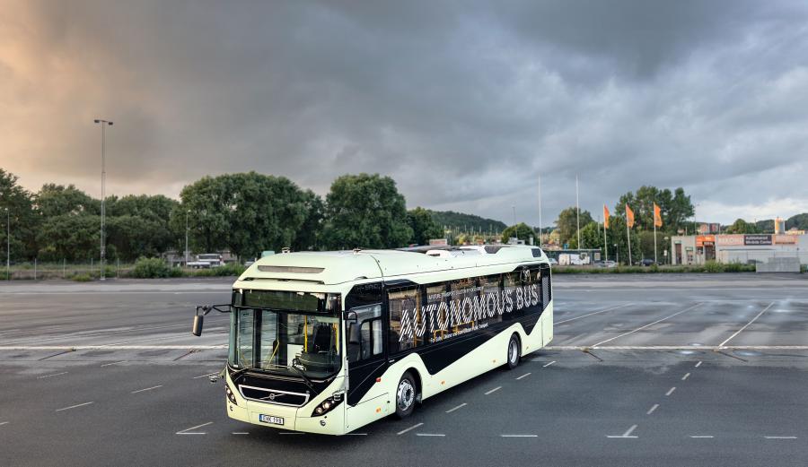  Volvo 7900 Electric Autonomous Bus 2018 года  (фото 1 из 1)